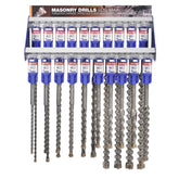 Bordo -  SDS Max TCT Masonry Drill - Hangsell - 2 Tier Merchand | 2547-D1